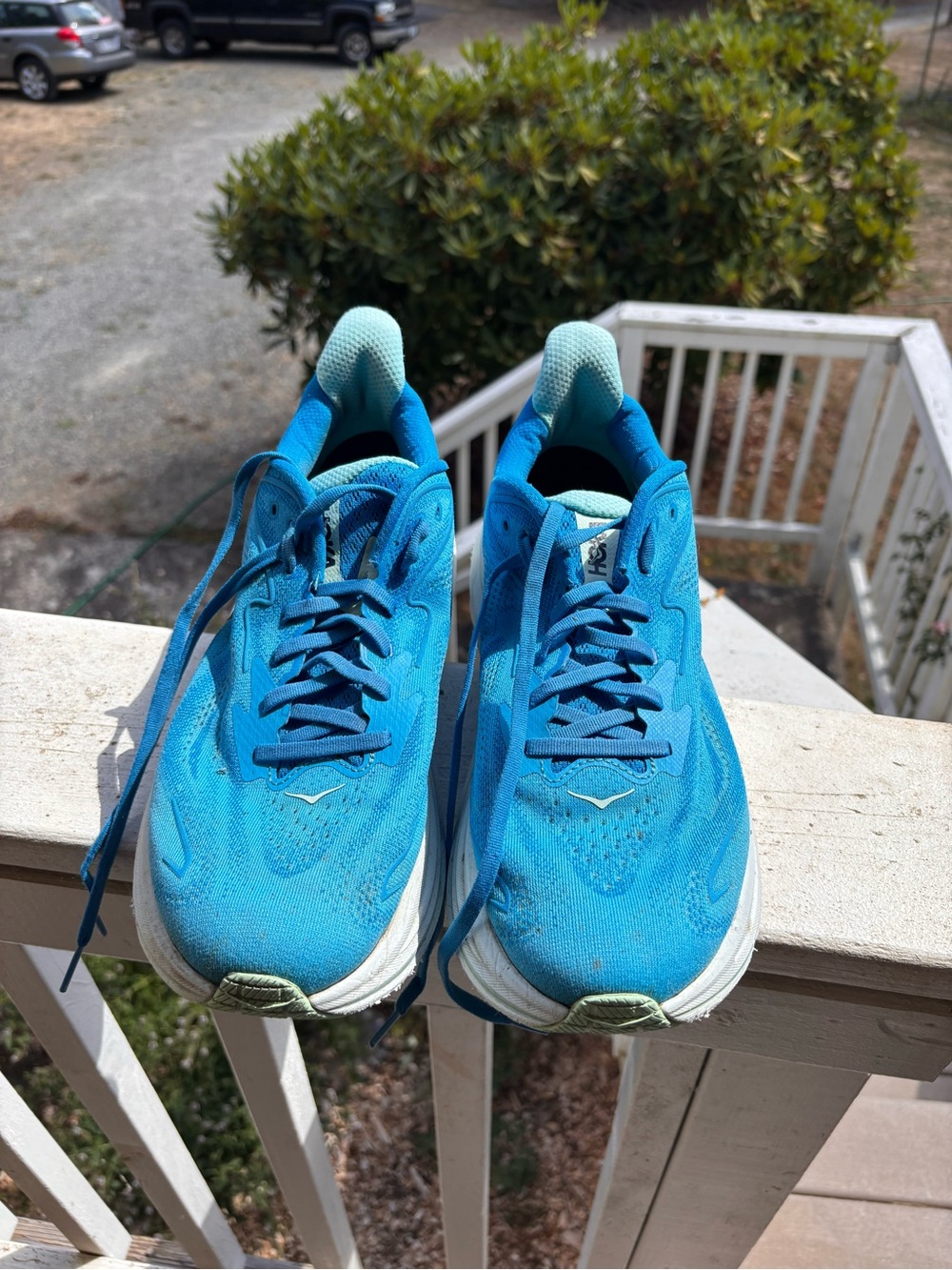 Hoka Men's Bright Blue Athletic Running Shoes